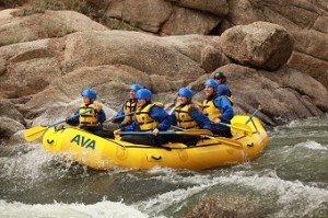 Whitewater Rafting in May