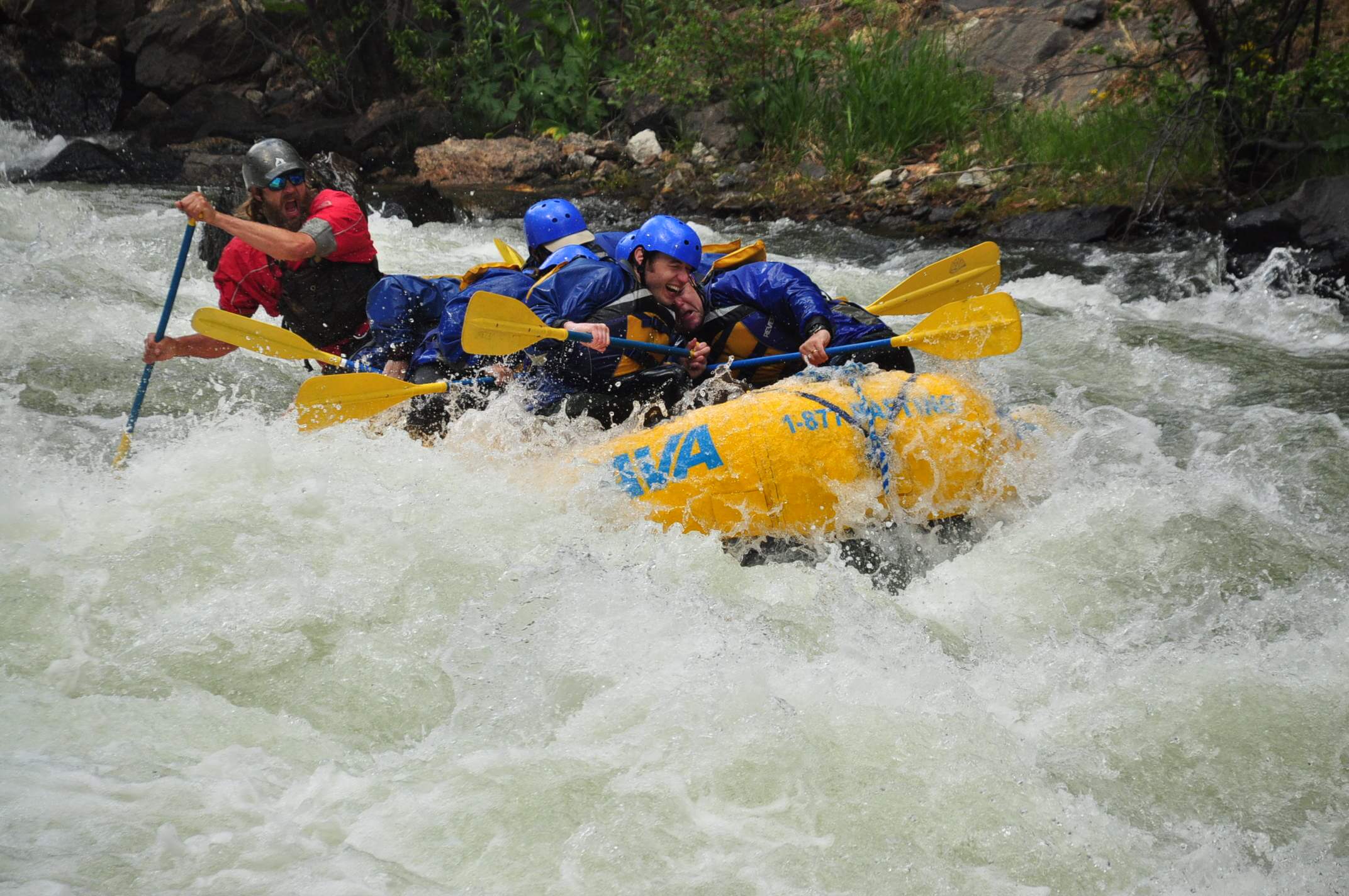 Clear Creek Lower Canyon Rafting