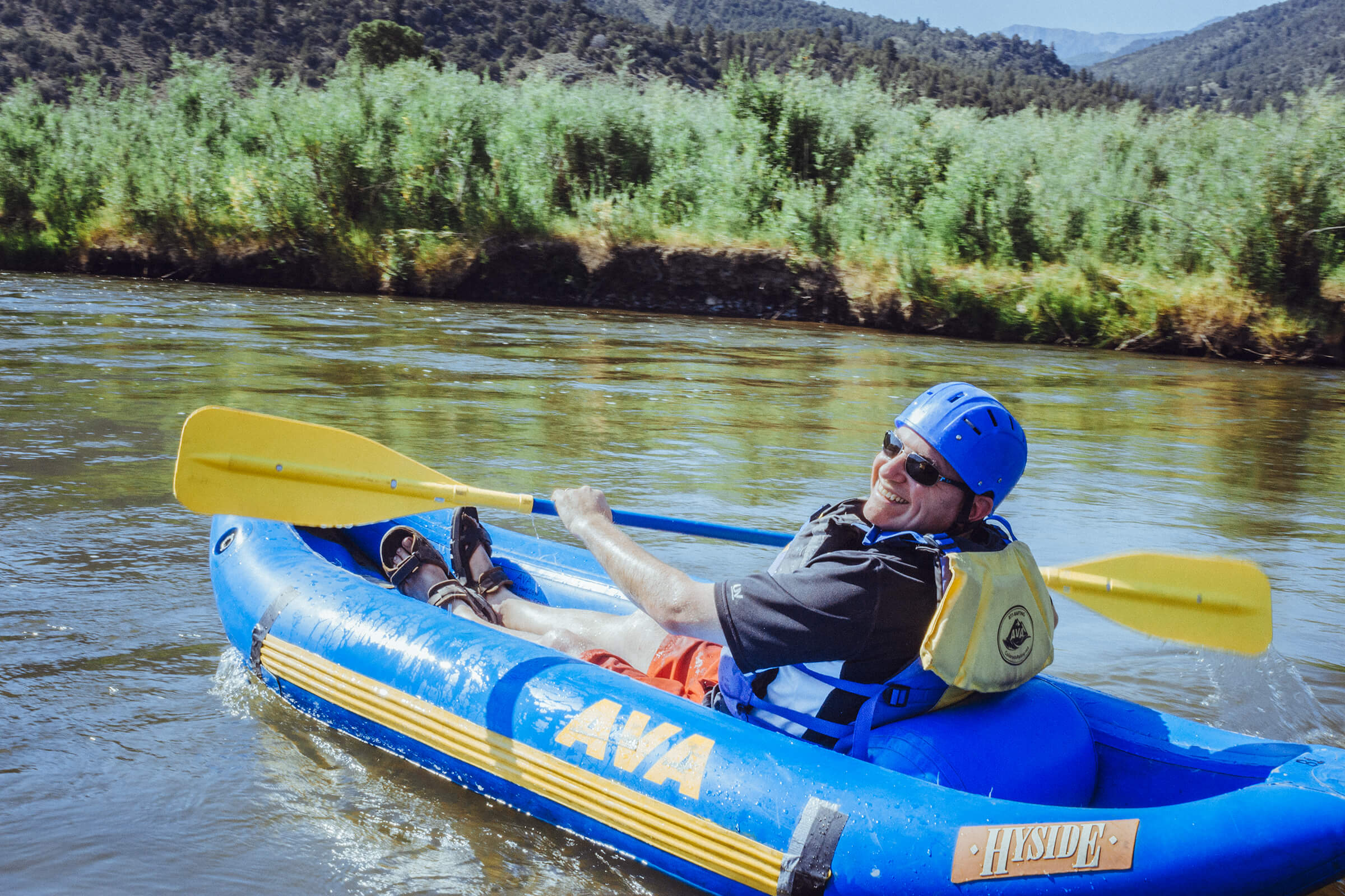 Inflatable Kayak in Colorado