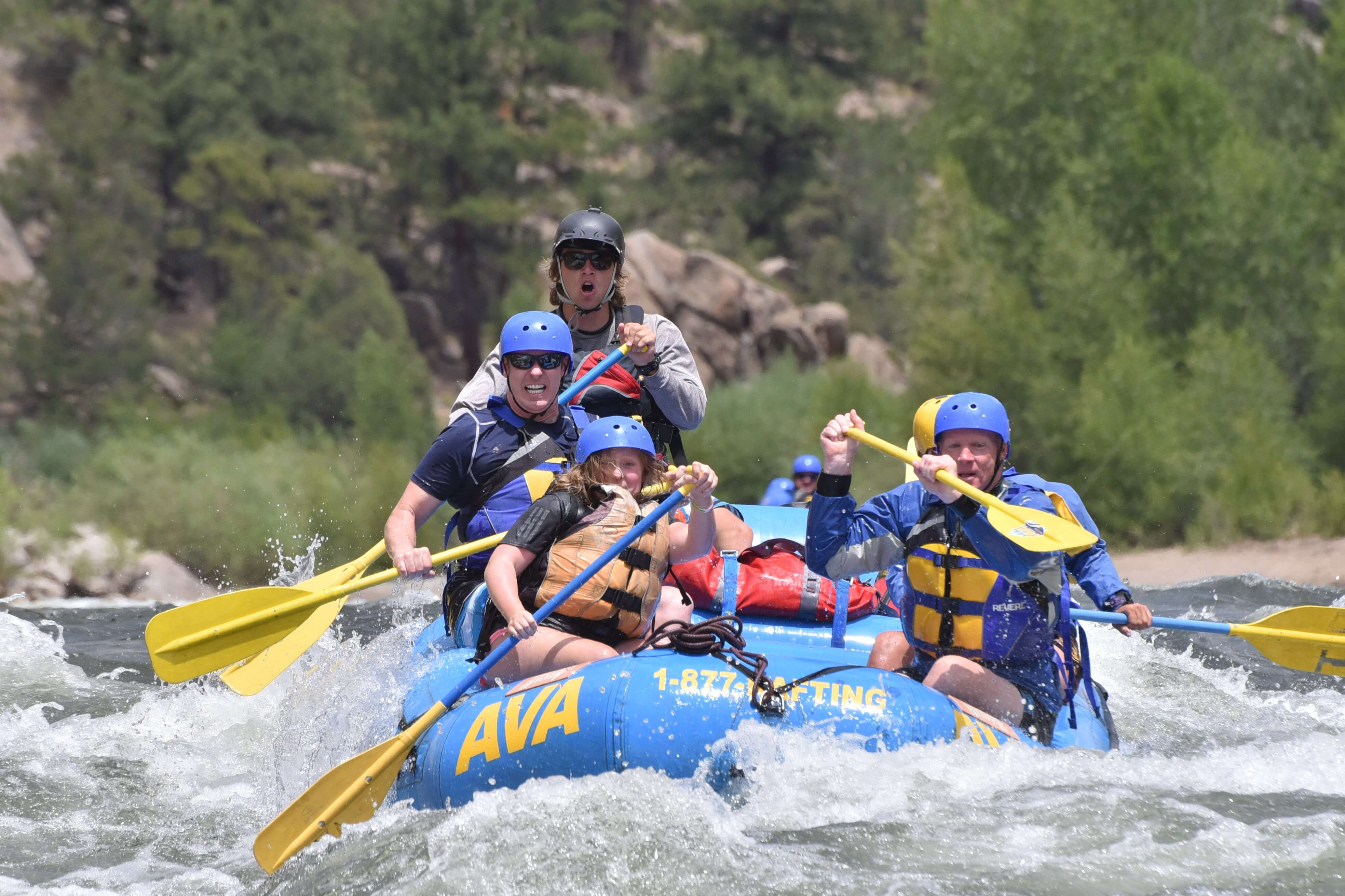 Rafting Browns Canyon Colorado