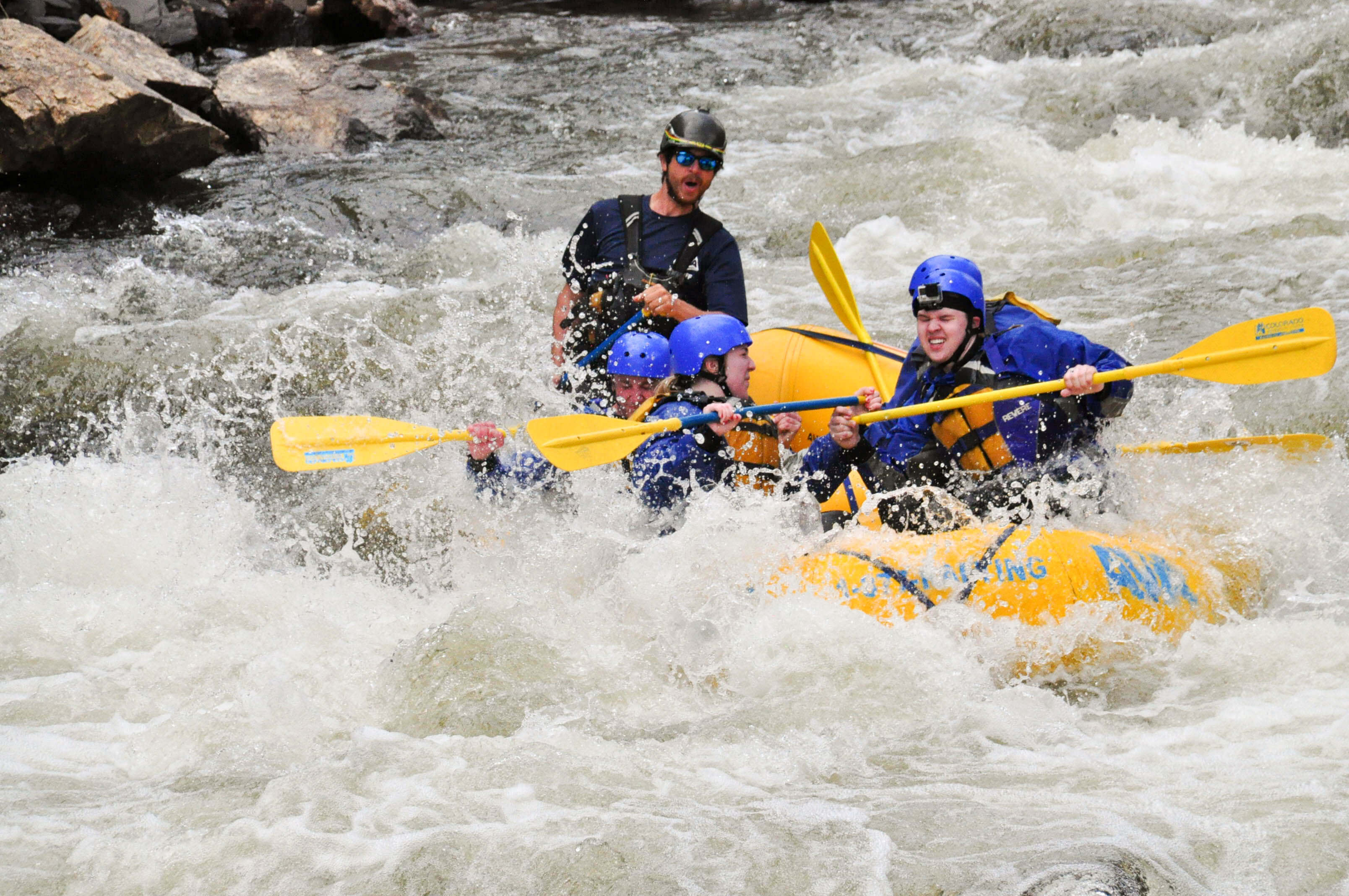 Upper Clear Creek Rafting Experience