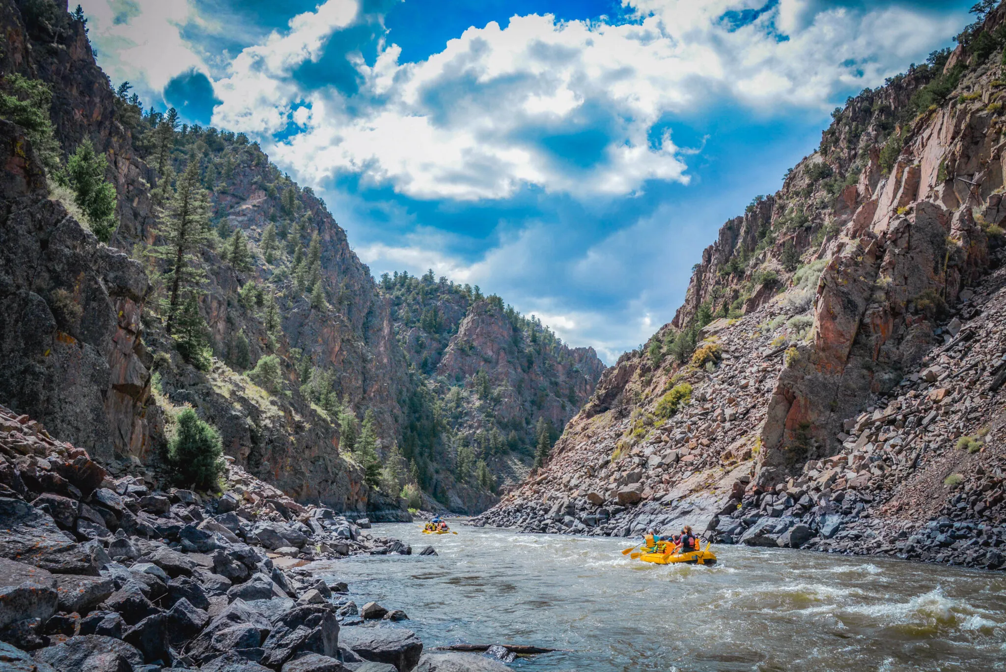 White Water Rafting Trips in Colorado | AVA Rafting & Zipline