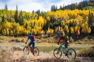 fall biking in Breckenridge