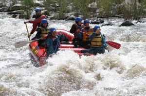 Whitewater Rafting in March